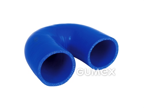 RADIASIL N 180°, 12,7mm, Schulterlänge 100mm, 28,5bar, Silikon, PES Gewebe, -50°C/+175°C, blau, 